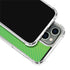 Green Carbon Fiber Specialty Material iPhone 13 Pro Max Clear Case